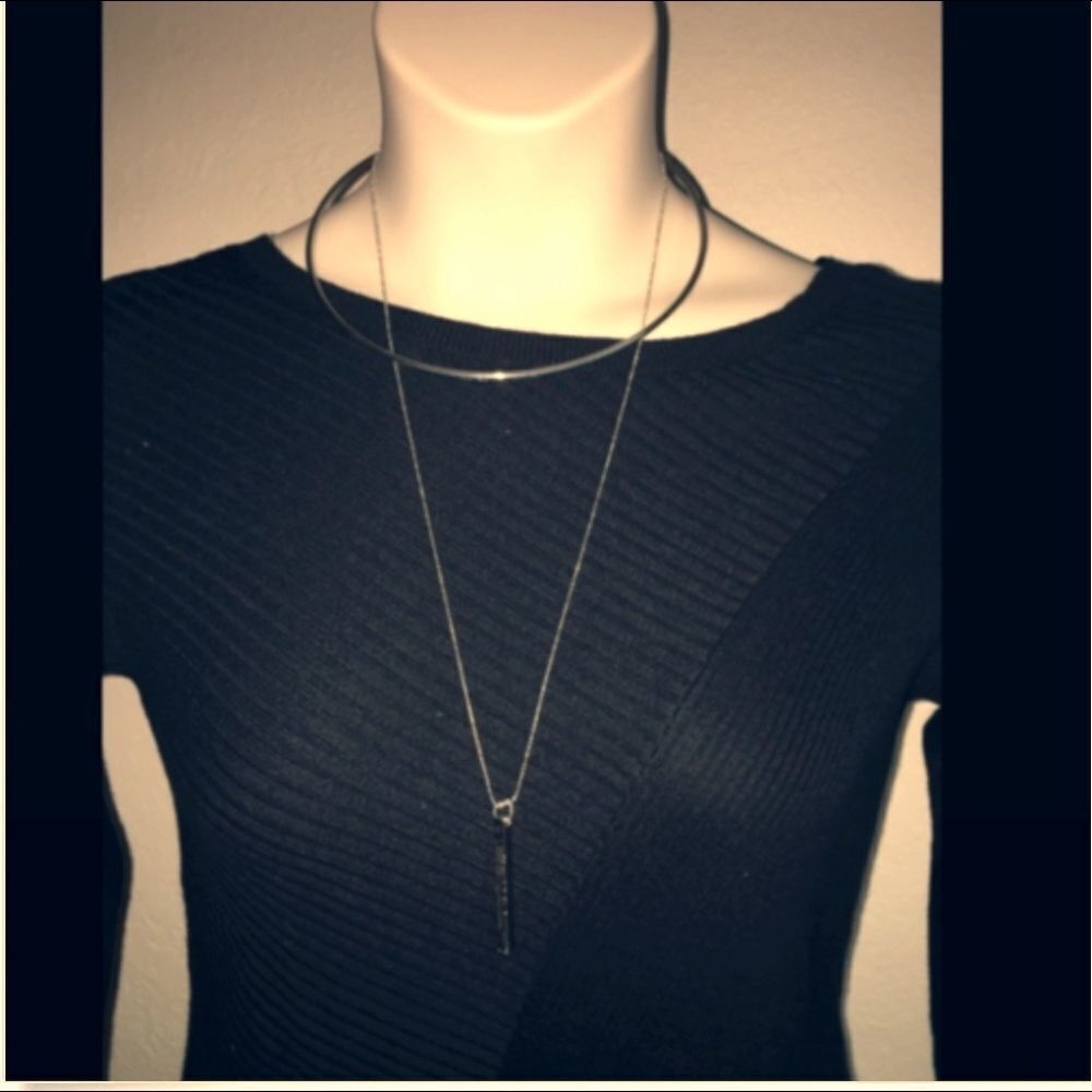 Express Necklace Silver in color Womens NWT $24.90